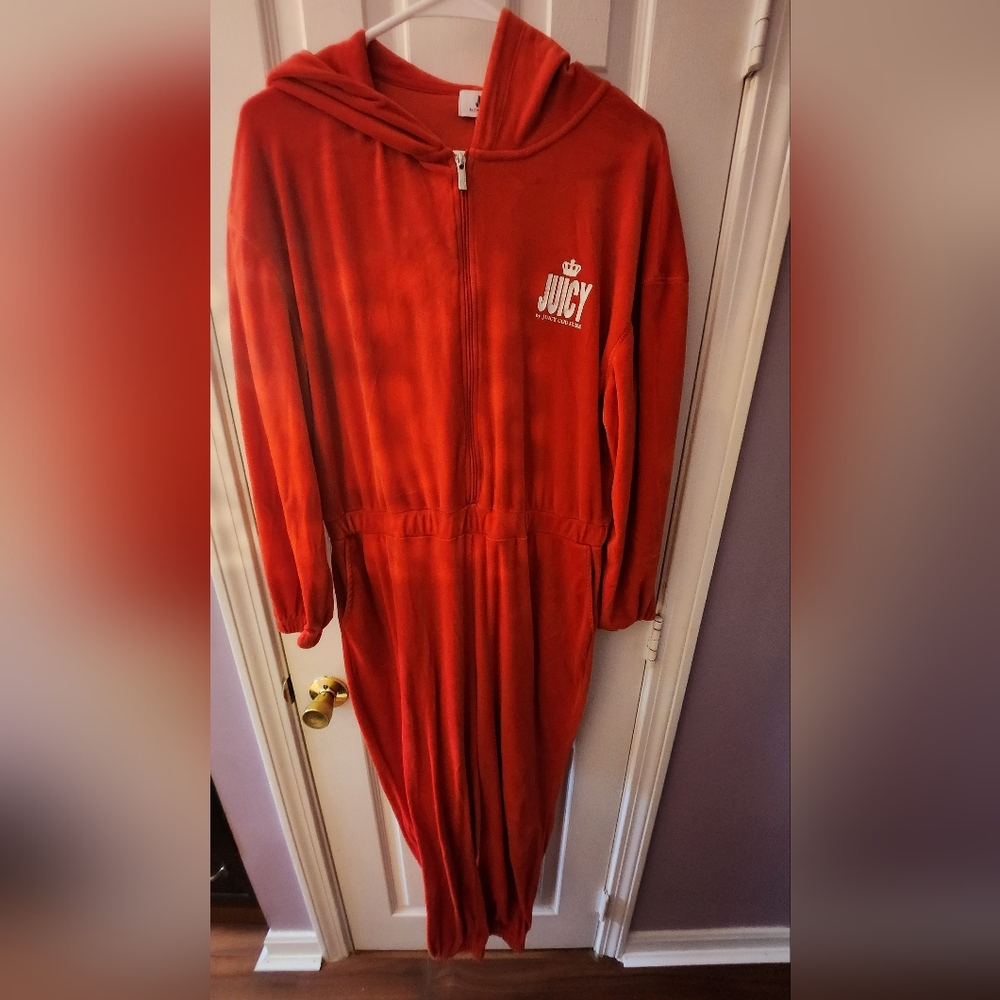 Juicy Couture Red Jumpsuit